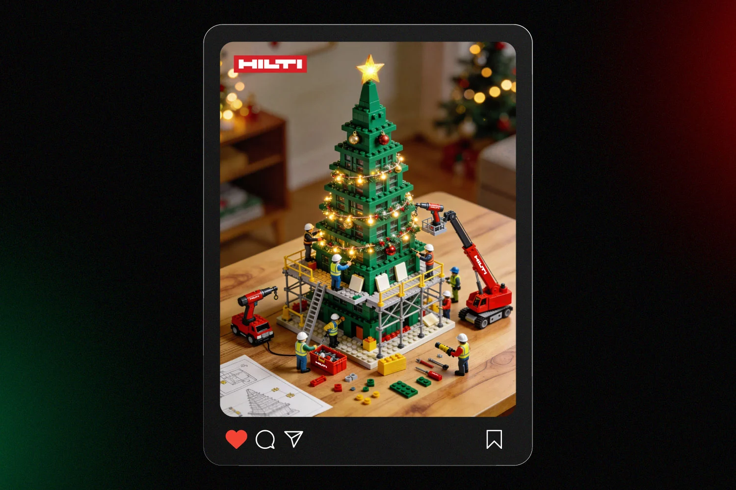 Merry Christmas Hilti & Lego Style